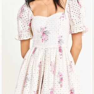 LOVESHACKFANCY Altima Dress - Spanish Lavender (Size S)